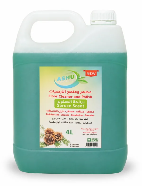 ASHU Floor Cleaner Spruce – 4L
